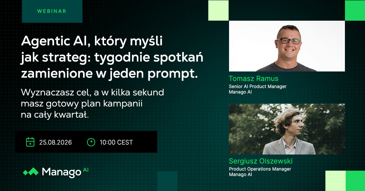 Agentic AI, który myśli jak strateg: tygodnie spotkań zamienione w jeden prompt.