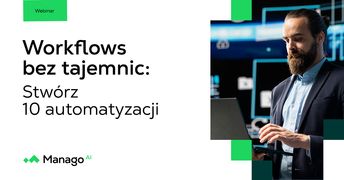 Workflows bez tajemnic: Stwórz 10 automatyzacji – od podstaw po zaawansowane scenariusze