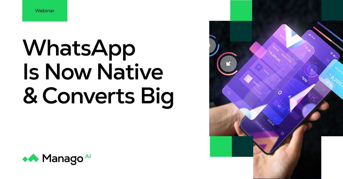 WhatsApp Is Now Native & Converts Big