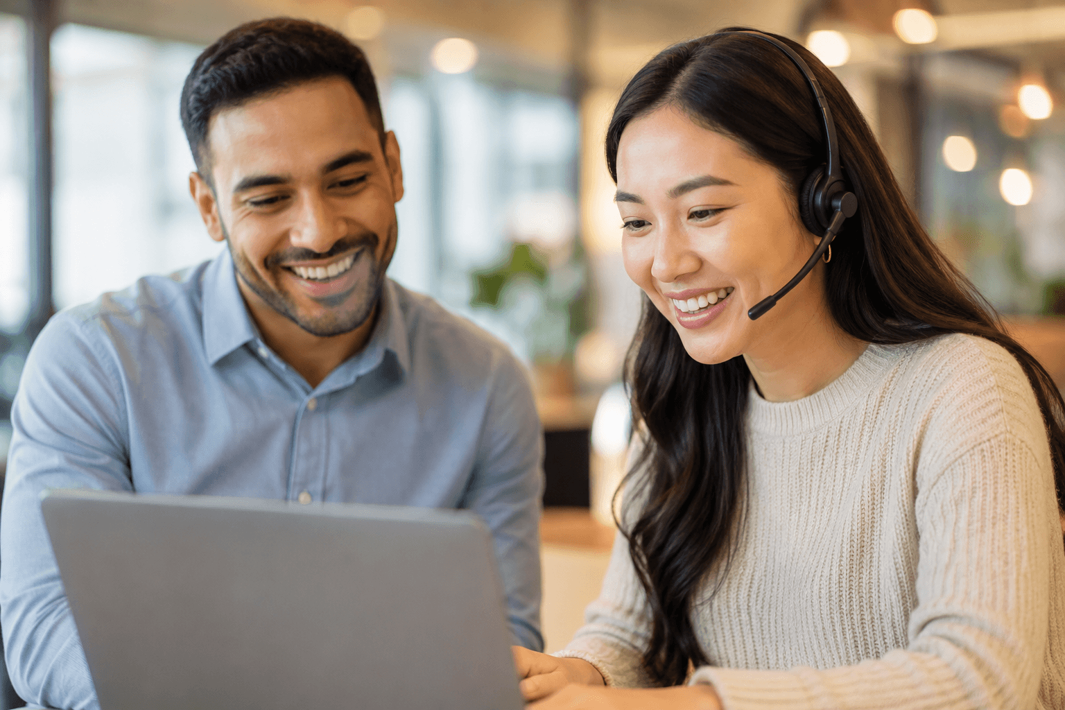Customer Success team supporting a campaign