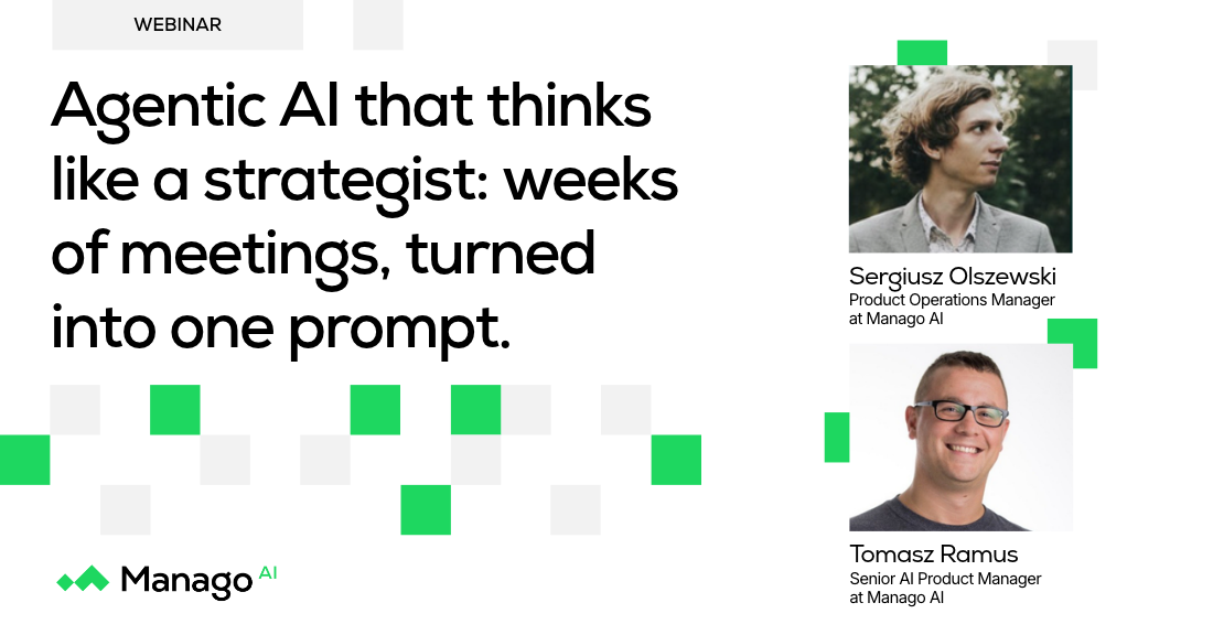 Agentic AI that thinks like a strategist: weeks of meetings, turned into one prompt.
